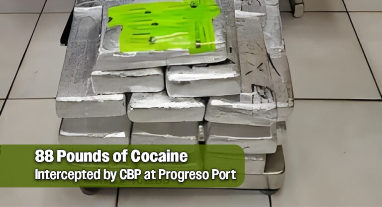 CBP Officers Seize more than $1.1M in Cocaine at the Progreso Port of Entry
