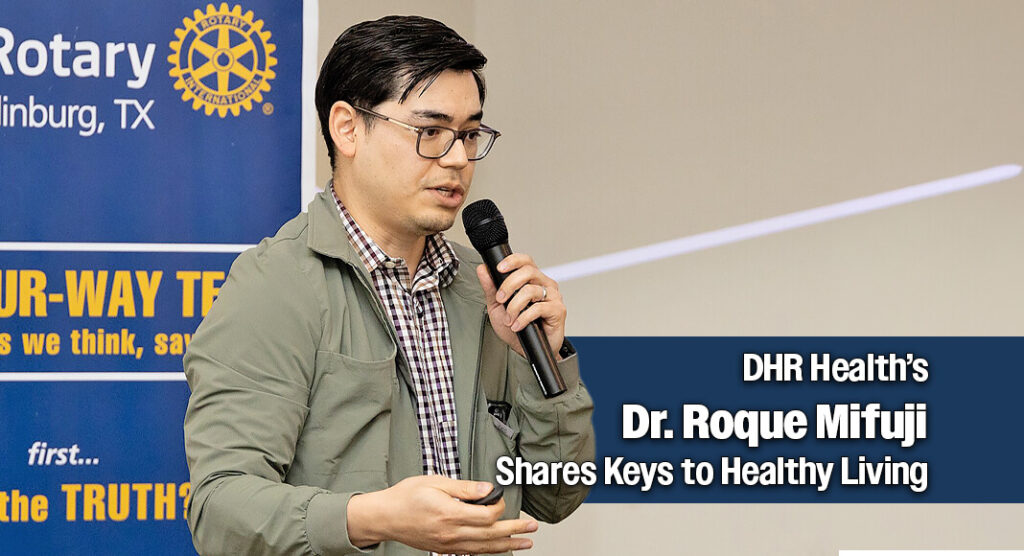 DHR Health Physician Educates Community on Obesity Prevention, Healthy Living, and Preventive Care