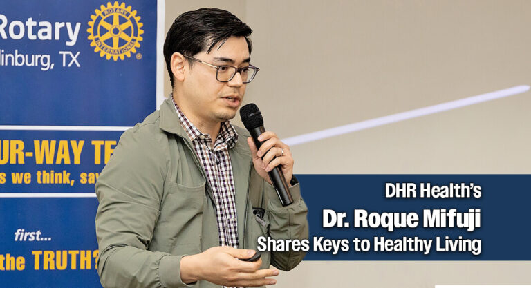 DHR Health Physician Educates Community on Obesity Prevention, Healthy Living, and Preventive Care