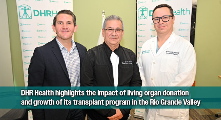Father and Son Share Living Kidney Donation Story at DHR Health Event