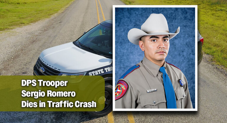 DPS Trooper Dies in Traffic Crash 