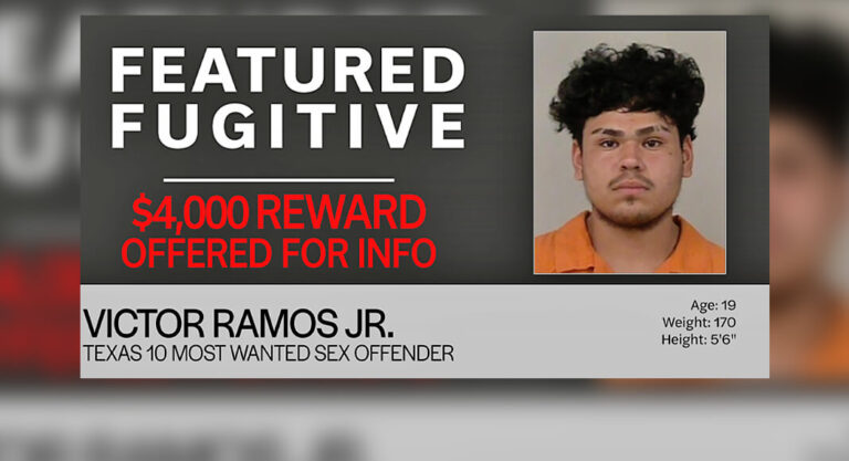 Horseshoe Bay Child Predator Named Featured Fugitive for June