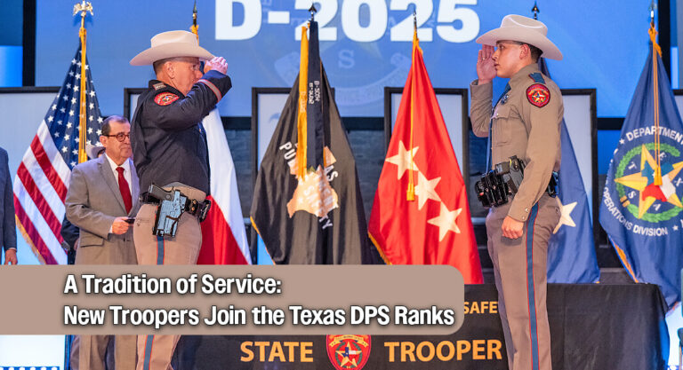 Texas DPS Graduates Newest Trooper Academy Class