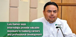 Greater State Bank Executive Encourages Students to Build Skills Through Bank On INT
