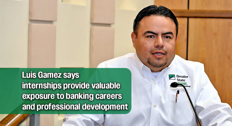 Greater State Bank Executive Encourages Students to Build Skills Through Bank On INT
