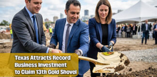 Texas Wins 13th Gold Shovel Award For Outstanding Job Creation, Business Investment