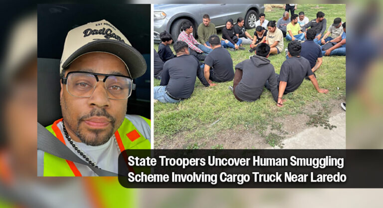 DPS Finds 20 Migrants Hidden in Truck Tractor Near Laredo