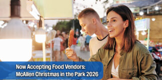 Food Vendor Applications Open for McAllen’s Christmas in the Park 2026