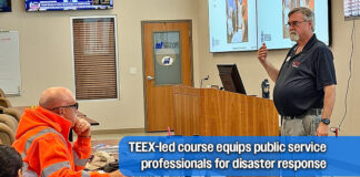 Local Public Works and Service Crews Complete Critical Disaster Response Course