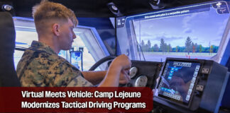 Camp Lejeune Deploys High-Tech Simulations to Revolutionize Tactical Driving