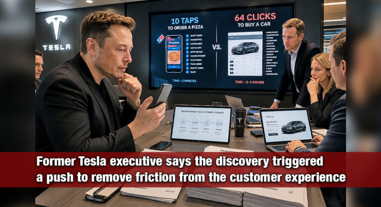 Elon Musk Saw the Domino’s App and Couldn’t Believe Tesla Needed 64 Clicks to Sell a Car