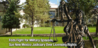 DOJ Sues New Mexico Supreme Court Over Military Rights Violation