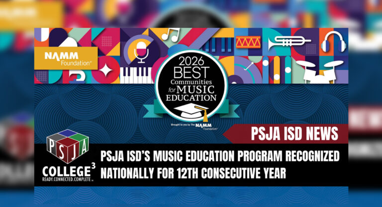 PSJA ISD Sustains National Excellence with 12th Straight Music Education Award