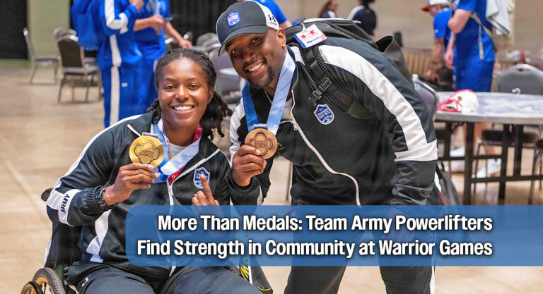 Team Army Flexes Muscle at 2026 Warrior Games with Eight-Medal Powerlifting Surge
