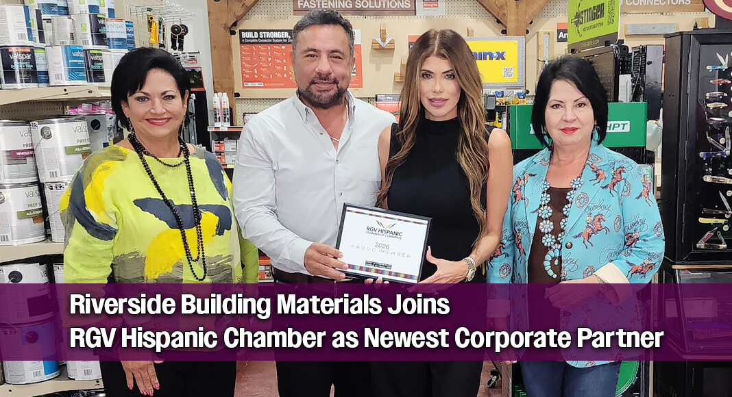 Accepting the RGVHCC plaque and benefit package are left to right: Cynthia M. Sakulenzki, RGVHCC Pres/CEO, David and Veronica Reyna and Cynthia Flores, RGVHCC Board member. Courtesy image