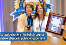 Rivera Honored with Statewide Ethics Award; Communications Team Earns TAMIO Recognition