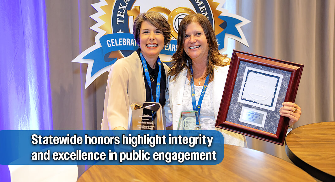Deputy City Manager Michelle Rivera was recently recognized by the Texas City Management Association (TCMA) as the recipient of the prestigious Excellence in Ethics and Integrity Award during the association's annual conference held last week in Arlington, Texas. In addition to Rivera's recognition, the City of McAllen Office of Communications received a Gold Award from the Texas Association of Municipal Information Officers (TAMIO)during its annual conference held June 3 in Austin, Texas. Image courtesy of The City of McAllen