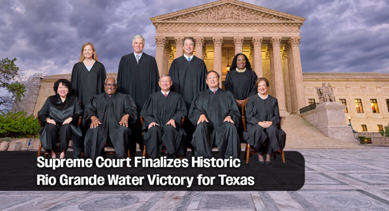 Texas Wins Big: Supreme Court Approves Rio Grande Water Pact