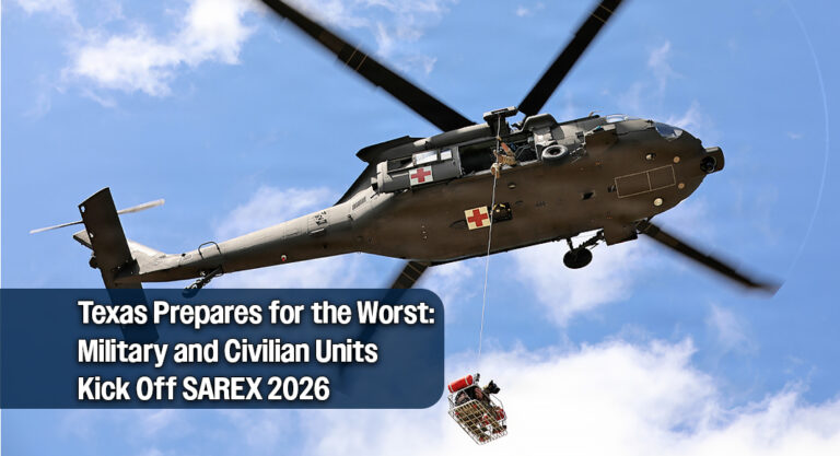 Texas Military Department Joins Forces with Civilian Agencies for SAREX 2026