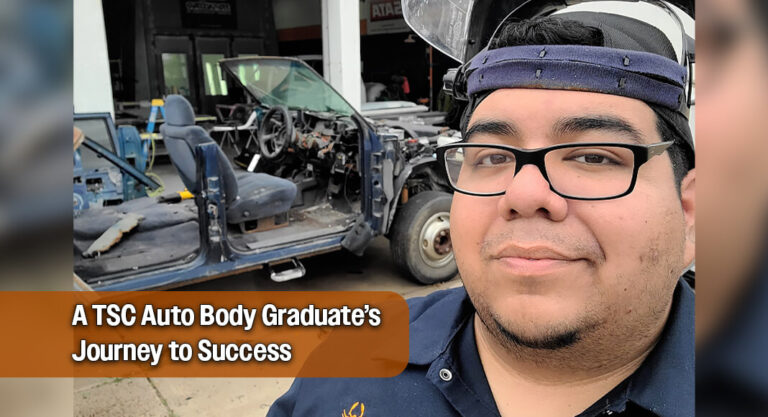 TSC Auto Body Repair Technology Program Helps Graduate Find Purpose