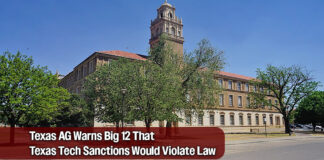 AG Paxton Puts $200 Million Price Tag on Potential Big 12 Sanctions Against Texas Tech