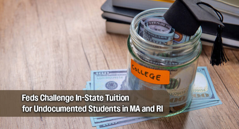 DOJ Sues Massachusetts and Rhode Island Over Undocumented Student Tuition Laws