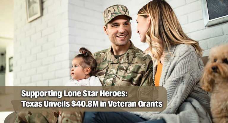 $40.8M in Grants Approved to Support Texas Veterans