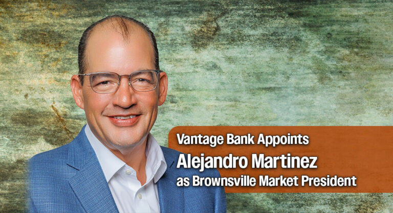 Vantage Bank Appoints Alejandro Martinez as Brownsville Market President