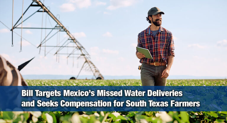 De La Cruz Pushes Tariffs on Mexico Over Water Treaty Violations