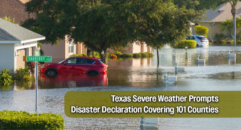 Governor Issues Disaster Declaration For Texas Severe Weather