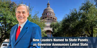 Governor Abbott Taps New Appointees to Serve and Represent Texans