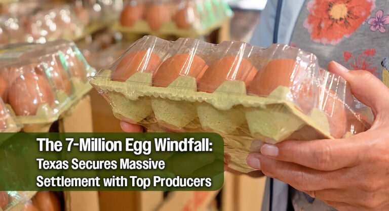 Texas Families to Receive 7 Million Free Eggs Following Major Antitrust Settlement