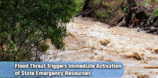 State Emergency Response Resources Activated Ahead of Flood Threat