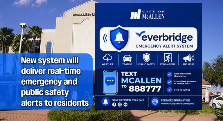 McAllen Launches New Everbridge Emergency Alert System