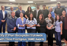 City of Pharr Communications Department Earns Three TAMIO Awards