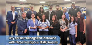 City of Pharr Communications Department Earns Three TAMIO Awards