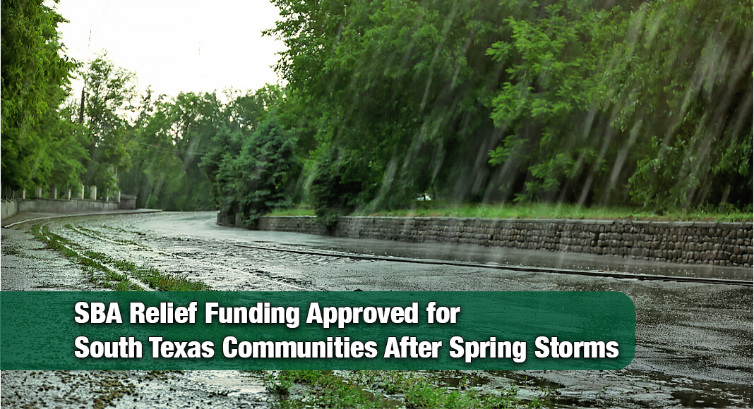 Governor Greg Abbott announced that the U.S. Small Business Administration (SBA) approved his request to include South Texas in the federal disaster declaration for severe weather following storms that impacted the Rio Grande Valley in late April and early May. Counties added to the federal declaration are Cameron, Hidalgo, and Willacy. Image for illustration purposes