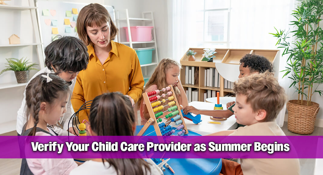 The Texas Health and Human Services Commission is encouraging parents and guardians to choose a regulated child care provider when exploring care options this summer. Image for illustration purposes