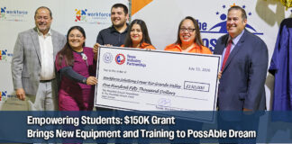 The PossAble Dream Receives $150,000 State Grant for Vocational Equipment and Training