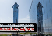 Livestream: Starship’s 13th Flight Test, July 24th at 5:45pm CST