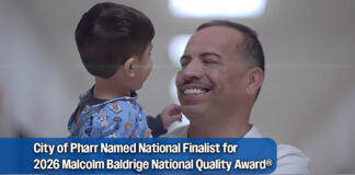 City of Pharr Named National Finalist for 2026 Malcolm Baldrige National Quality Award®
