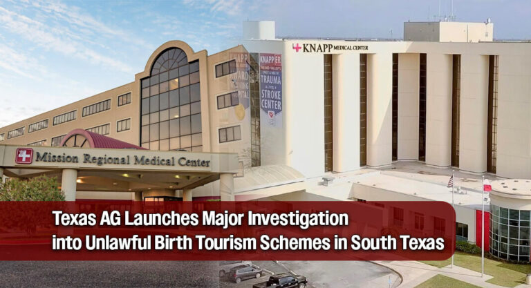 UPDATED: AG Ken Paxton Investigates South Texas Hospitals Over Alleged Birth Tourism