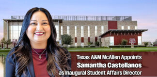 Texas A&M McAllen Higher Education Center Names Inaugural Student Affairs Director