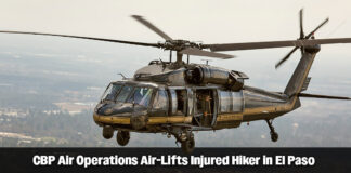 CBP El Paso Air Branch Rescues Injured Hiker