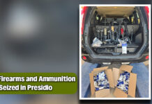 CBP Seizes Firearms and Ammunition in Presidio