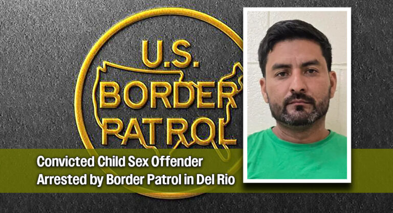 U.S. Border Patrol Detains Previously Deported Felon with Child Sex Crime Conviction