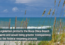Congressman Gonzalez Introduces Hands Off Our Boca Chica Beach Act