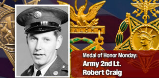 Medal of Honor Monday: Army 2nd Lt. Robert Craig
