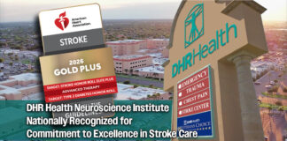 DHR Health Neuroscience Institute Nationally Recognized for Commitment to Excellence in Stroke Care
