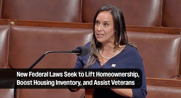 New Housing Law Features Five De La Cruz Measures Supporting Veterans and Boosting Supply